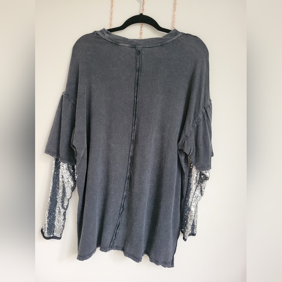Nellie Sequin Twofor Tee Top Size Xs - Picture 6 of 13